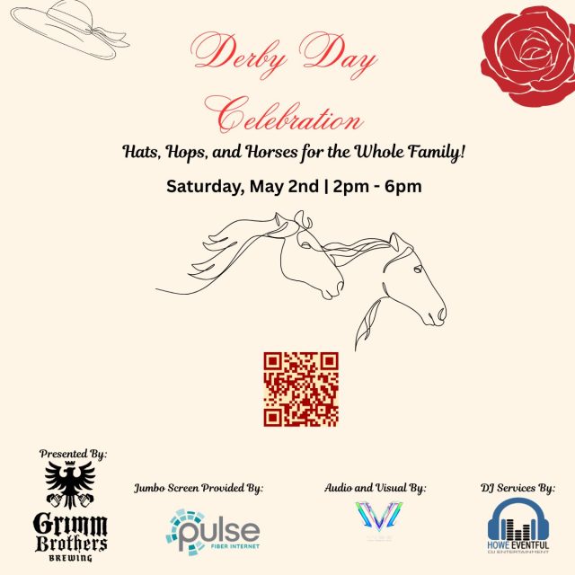Derby Day Celebration (24 x 36 in) (4 x 4 in)